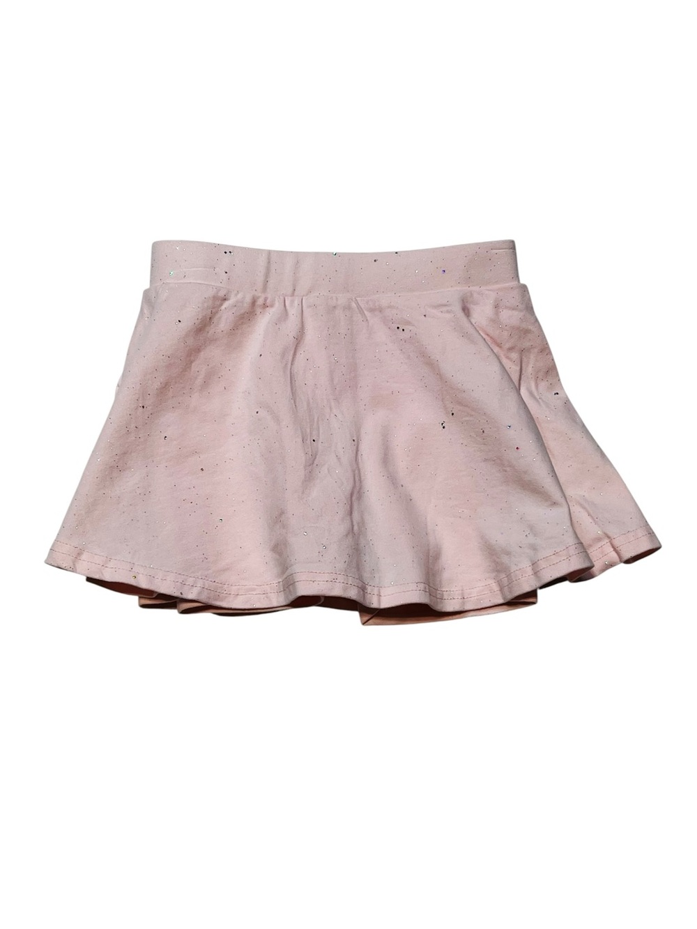 Delta Pink Glitter Skater Skort